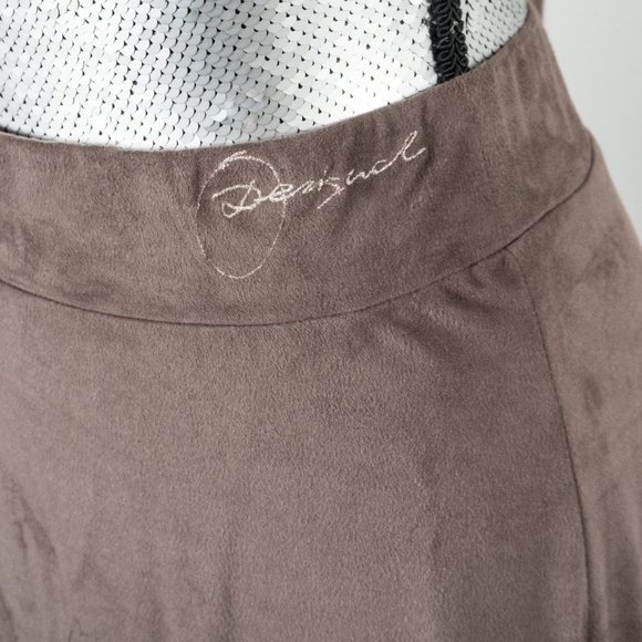 NWOT Desigual faux suede skirt - XL ( size 12) - Picture 4 of 7